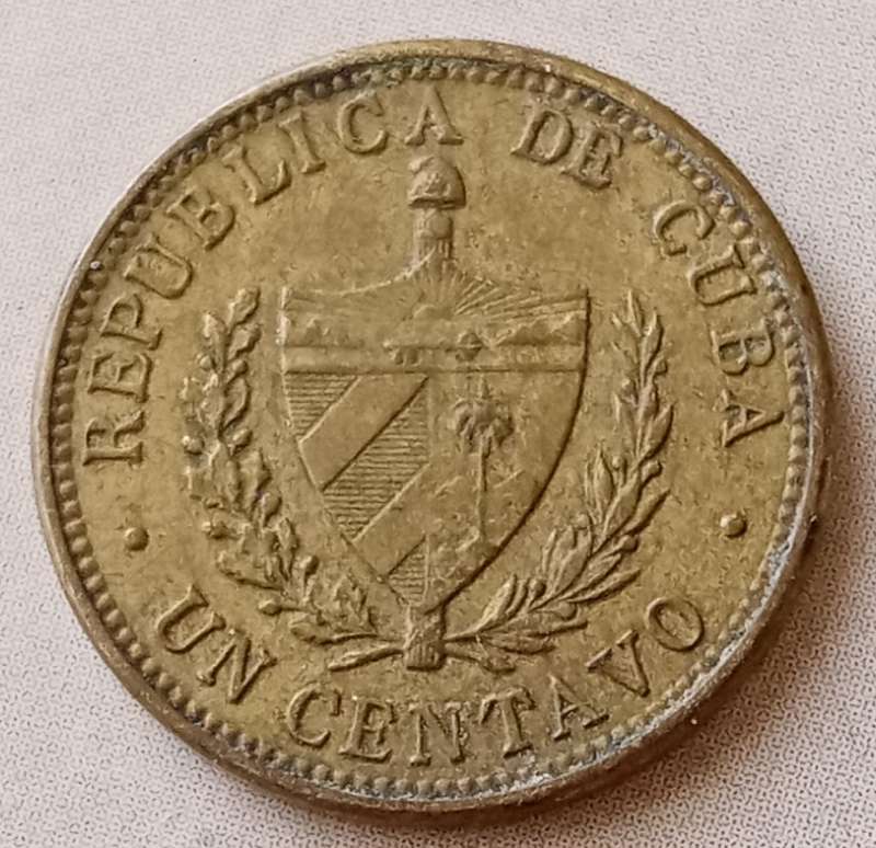 1943 Cuba 1 Centavo