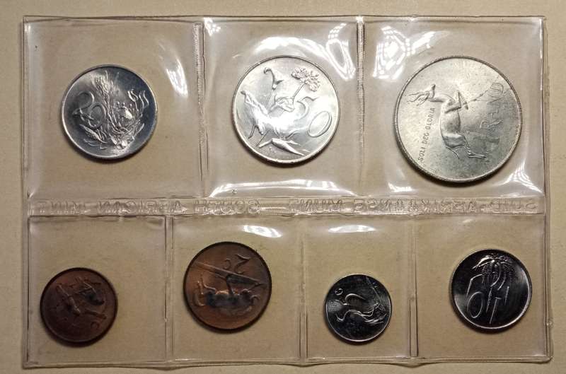 1968 English uncirculated Mint pack incl.silver R1 (mintage: 20000)