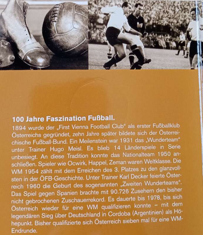 2004 Austria brilliant uncirculated silver 5 Euro in blister pack (Football)