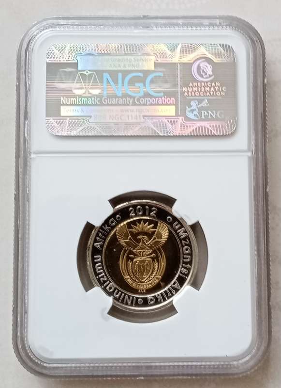 2012 Oom Paul Mintmark R5 NGC MS66 (mintage: 1740)