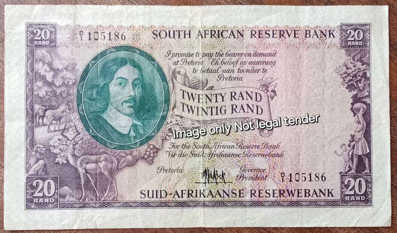 1961 M.H de Kock R20