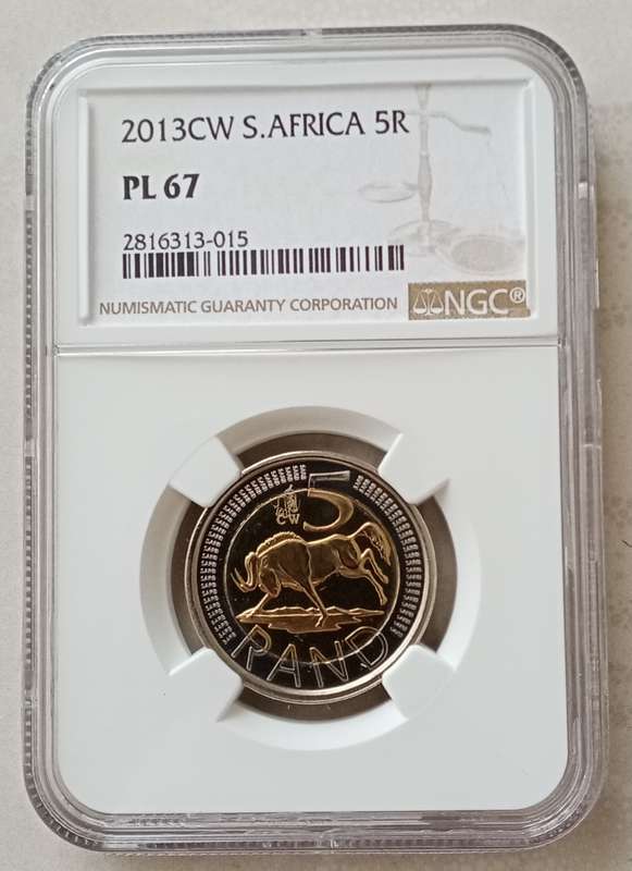 High grade 2013 Oom Paul Mintmark R5 NGC PL67 (mintage: 499)