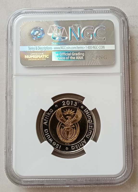 High grade 2013 Oom Paul Mintmark R5 NGC PL67 (mintage: 499)