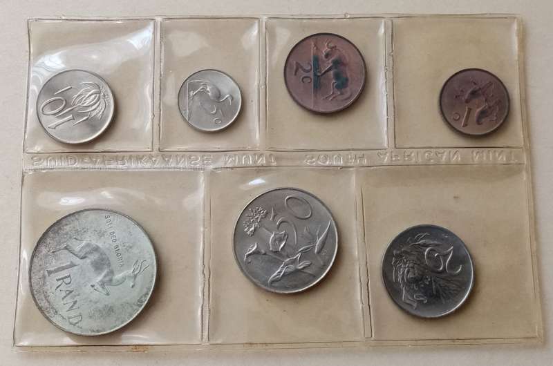 1967 English uncirculated Mint pack incl.silver R1 (mintage: 20000)