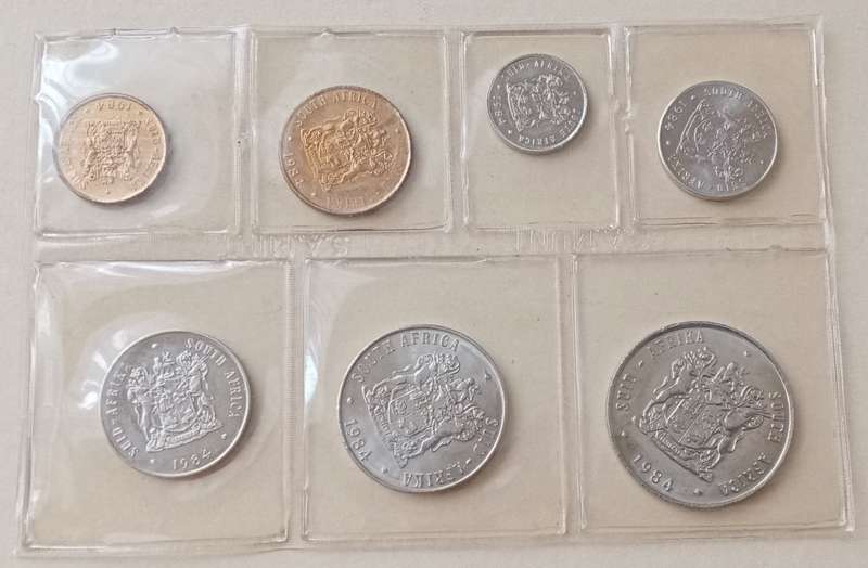 Nice 1984 Republic uncirculated Mint pack (R1-1c)