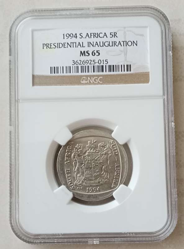 1994 Inauguration R5 NGC MS65
