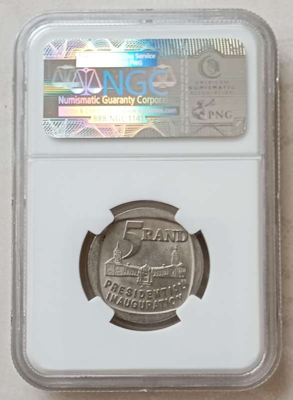 1994 Inauguration R5 NGC MS65