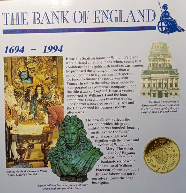 1994 United Kingdom brilliant uncirculated 8 coin set in folder