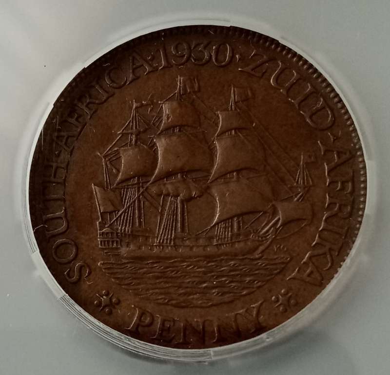 Nice 1930 union penny SANGS AU53 BN