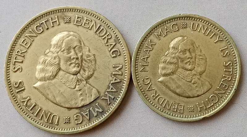 1962 Republic 1c and 1/2c set