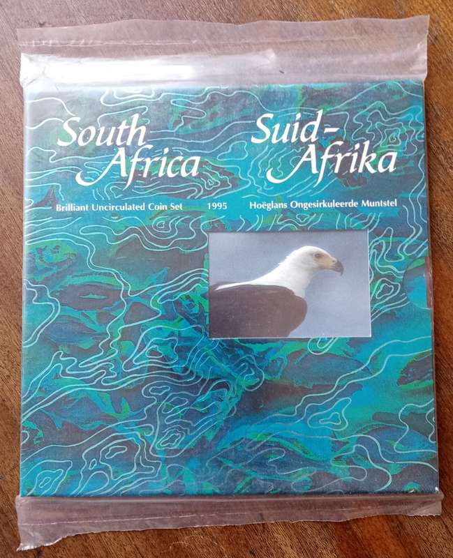 Sealed 1995 Brilliant uncirculated Mint coin set (Fish Eagle)