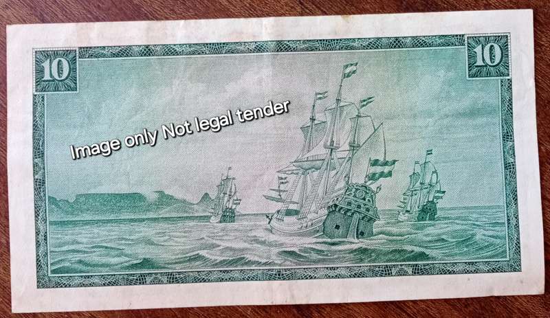 1967 T.W de Jongh 1st issue R10