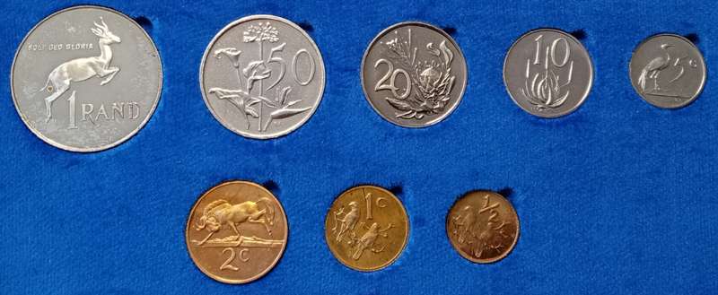 1980 Republic short proof set with silver R1 (mintage: 5000)