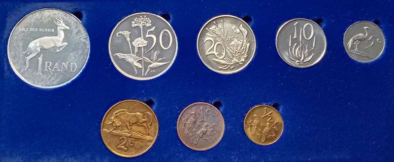1983 Republic short proof set with silver R1 (mintage: 6835)