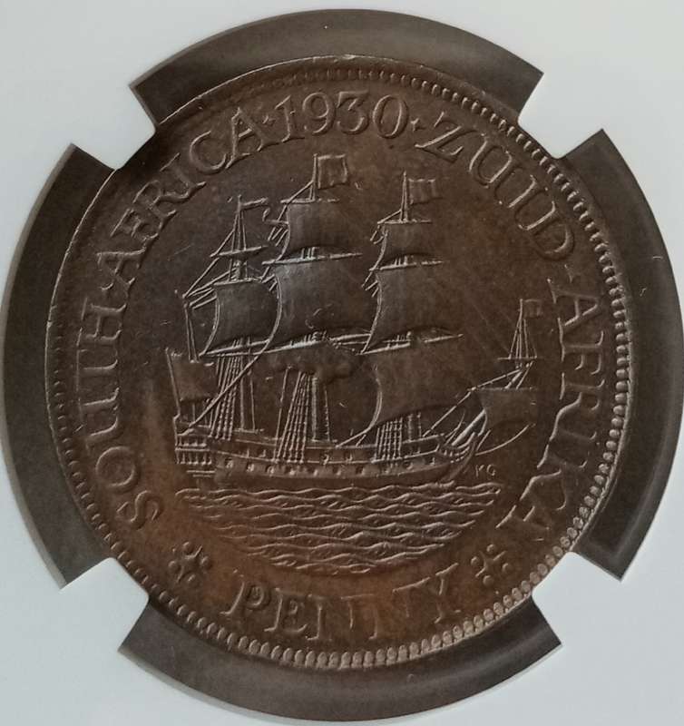 Nice 1930 union penny NGC AU58 BN (High grade)