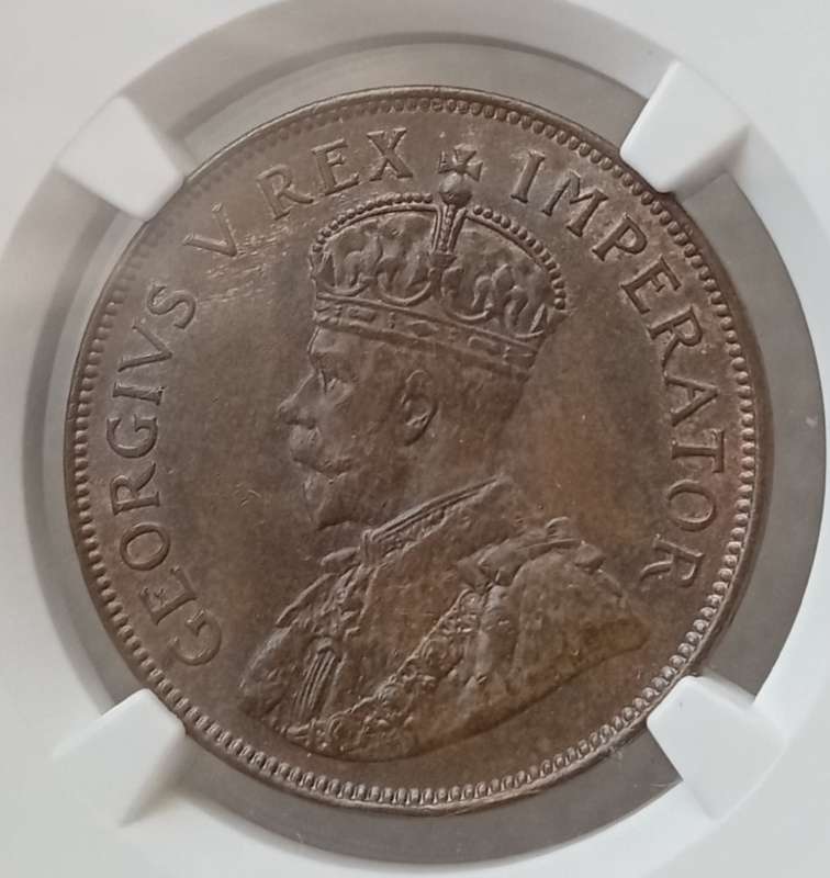Nice 1935 union penny NGC MS63 BN