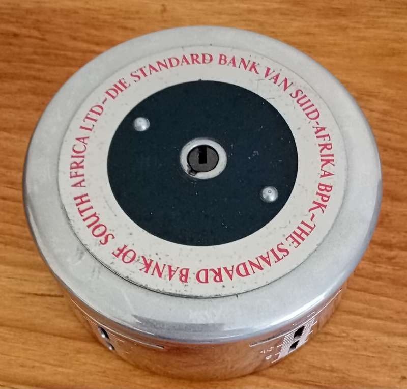 Vintage 1940s/1950s Standard Bank money saving box