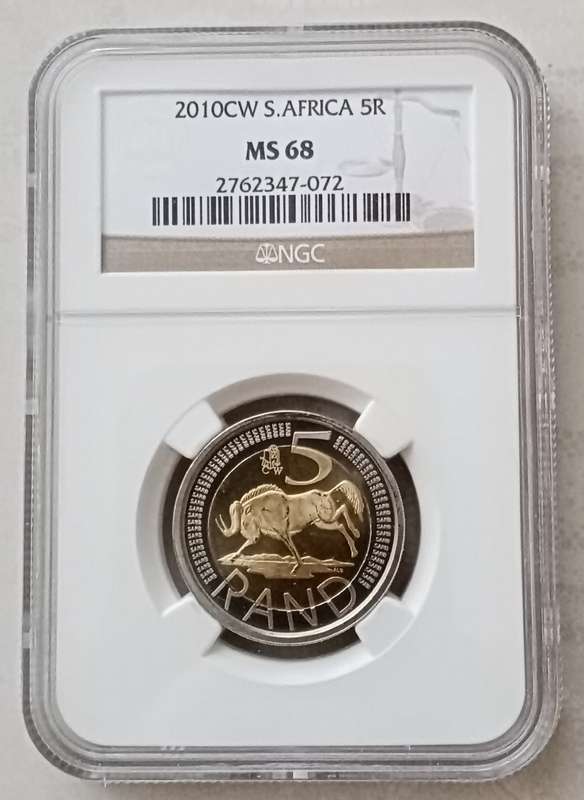 2010 Oom Paul Mintmark R5 NGC MS68 (mintage: 1563) - Top Pop