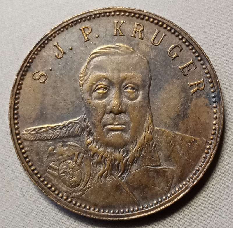 1900 S.J.P Kruger bronze medal (No loop)
