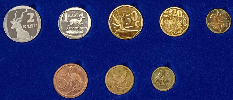 1991 Republic proof set (R2-1c) in box (mintage: 11800)