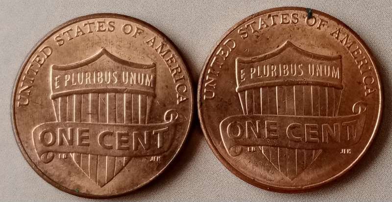 2015 Lincoln 1c set of 2 coins (Philadelphia and Denver Mint)
