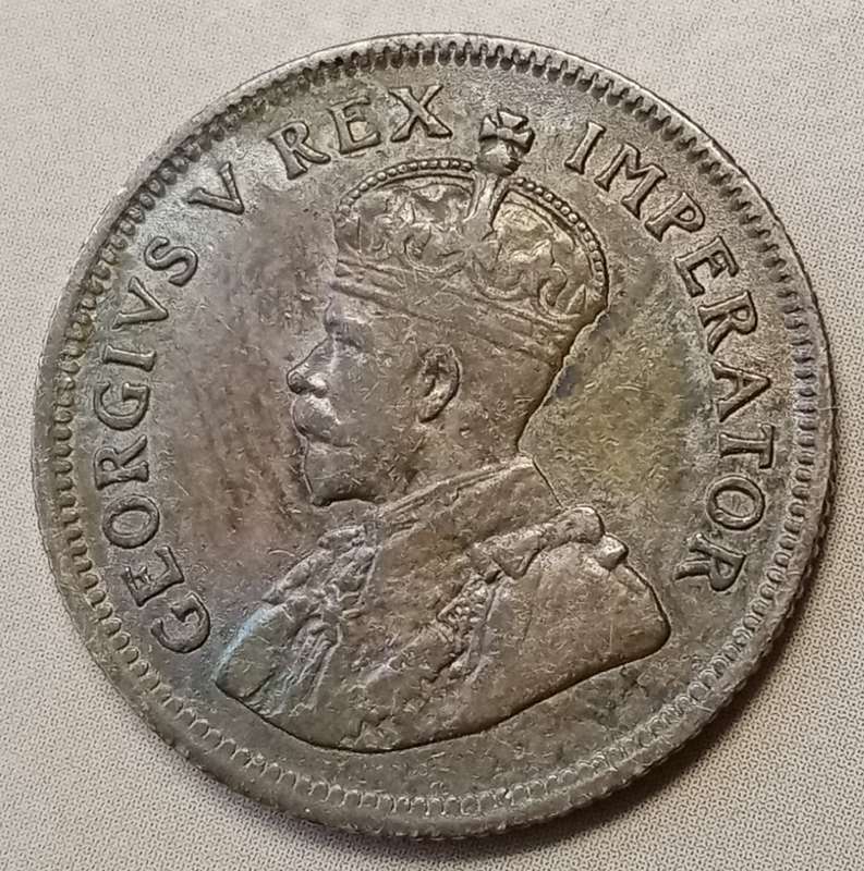 Scarcer 1930 union silver shilling in VF