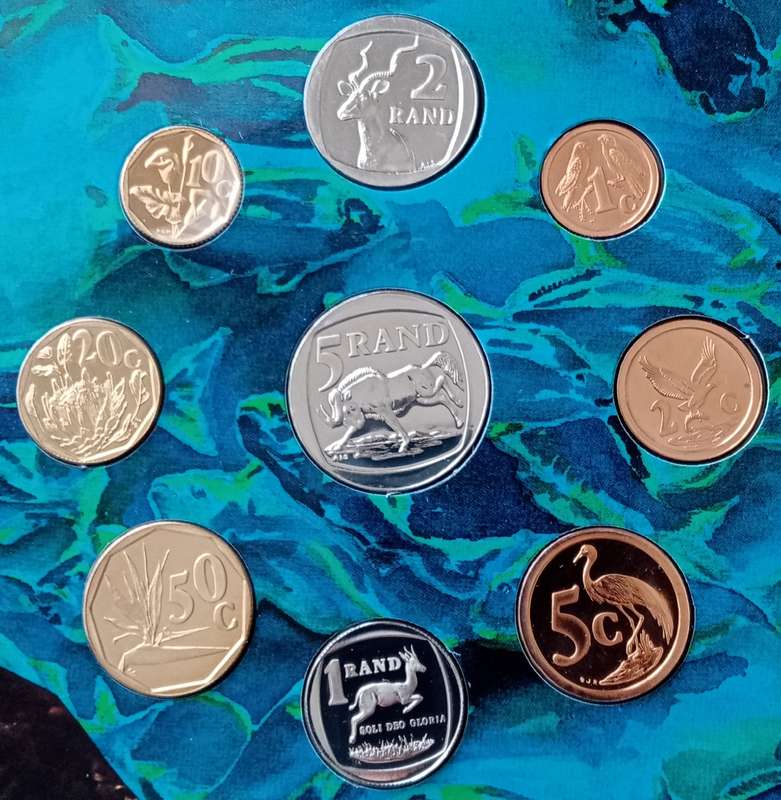 1995 Brilliant uncirculated Mint set (Fish Eagle).