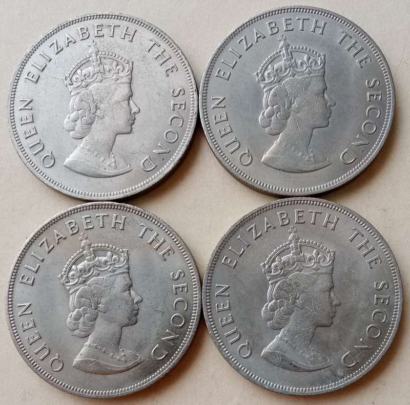Decent 1966 Bailiwick of Jersey 5 Shillings (Battle of Hastings).