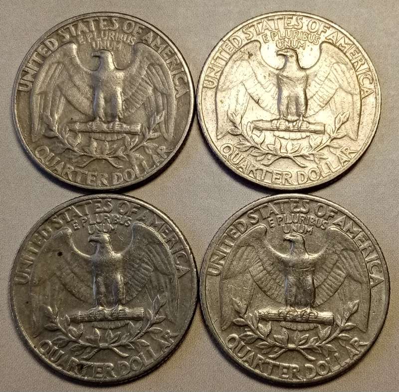 1965 USA Washington quarter dollar