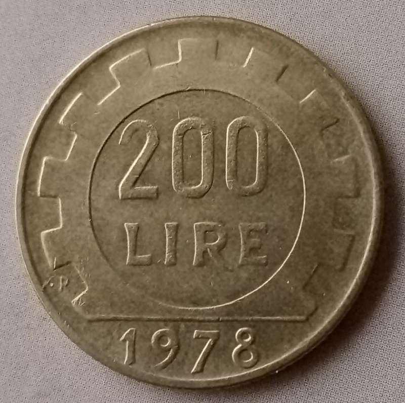 1978 Italy 200 Lire