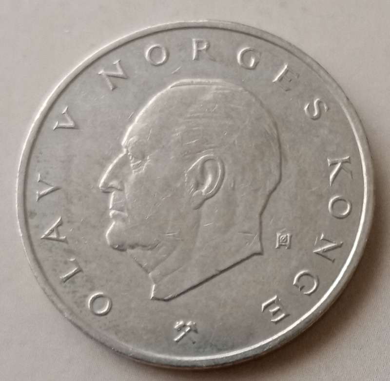 1975 Norway 5 Kroner