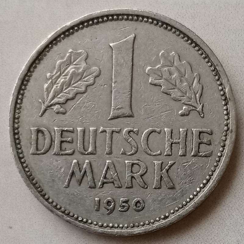 1950 J Germany 1 Mark