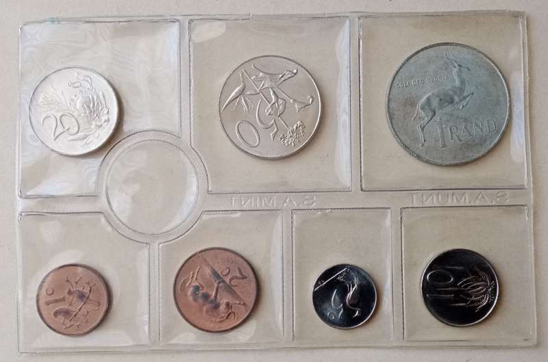 1968 English uncirculated Mint set incl.silver R1 (mintage: 20000)