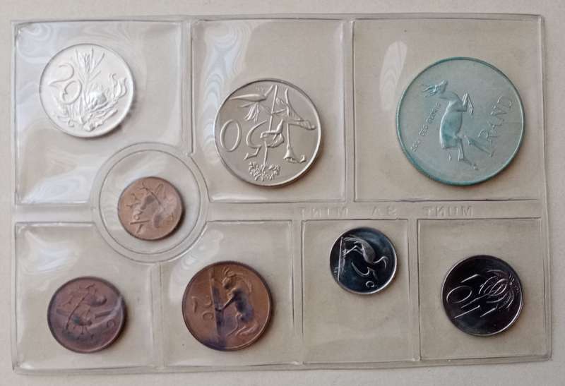 1973 Uncirculated Mint set (R1-1/2c) incl.silver R1 (mintage: 20000)