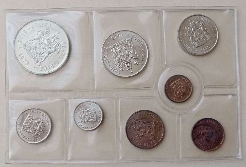 1973 Uncirculated Mint set (R1-1/2c) incl.silver R1 (mintage: 20000)