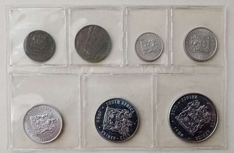 1980 Uncirculated Mint set (R1-1c) mintage: 20000