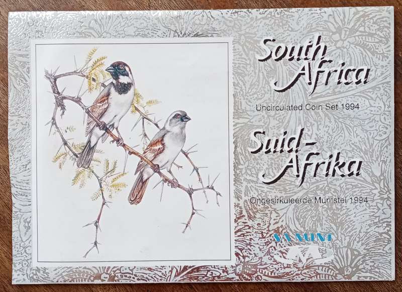 1994 Uncirculated Mint coin set (Sparrows).