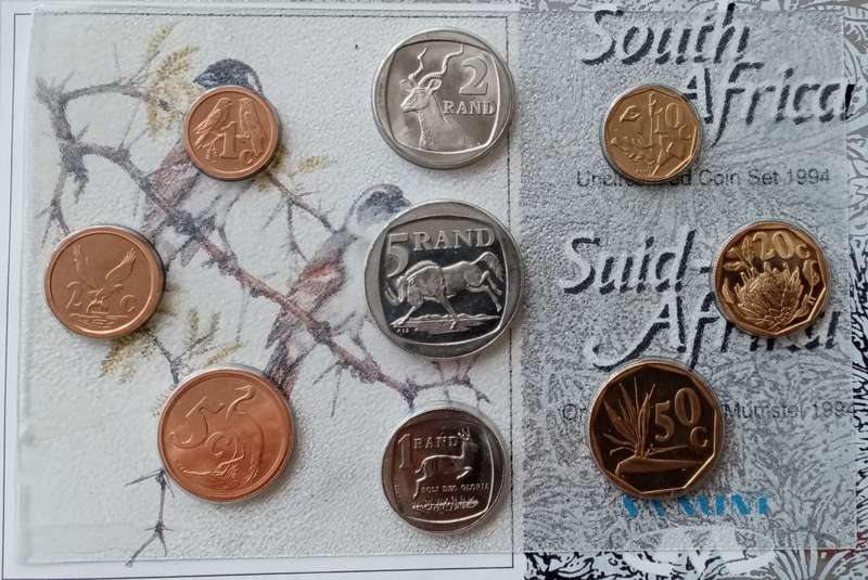 1994 Uncirculated Mint coin set (Sparrows).
