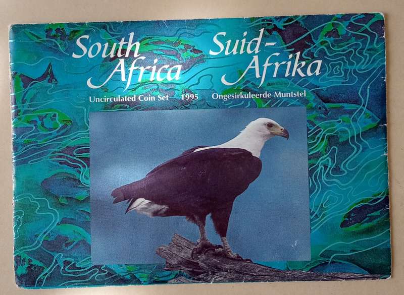 1995 Uncirculated Mint coin set (Fish Eagle) mintage: 8477