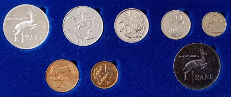 1988 Republic short proof set with double R1 (mintage: 7250)