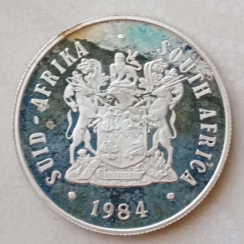 1984 Republic short proof set with silver and nickel R1 (not boxed)