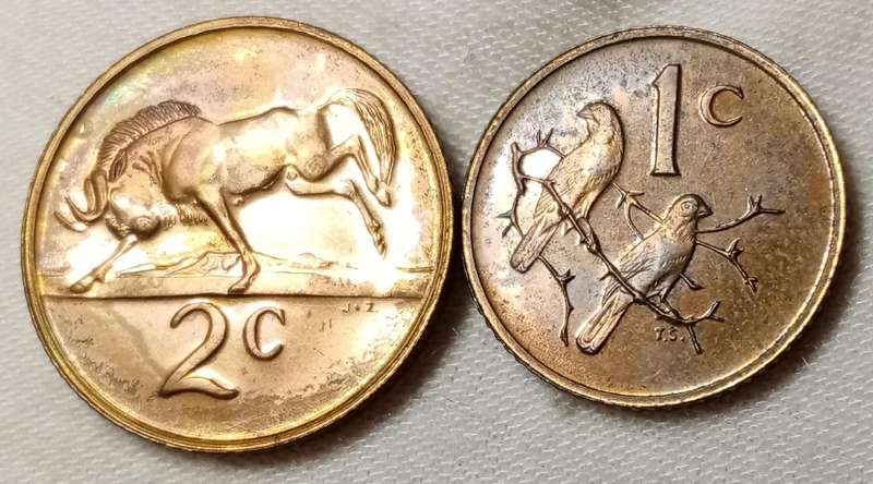 1975 Republic proof 50c-1c (6 coins)
