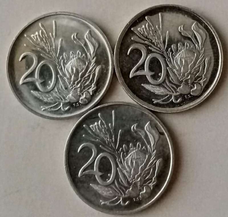 Nice 1983/1984 and 1985 Republic 20c