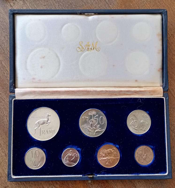 1965 Republic short proof set (R1-1c) in box (mintage: 19889)