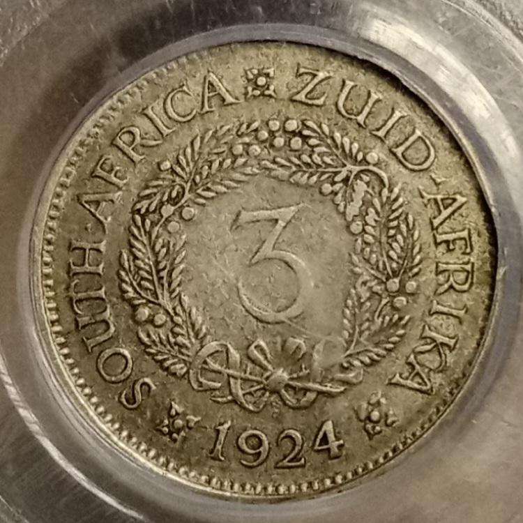 1924 Union silver tickey PCGS XF40 (Only 8 coins higher)