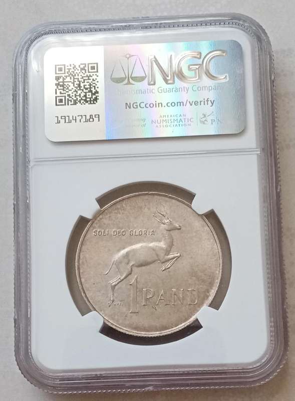 1967 English silver R1 NGC MS64 (3rd highest grade)