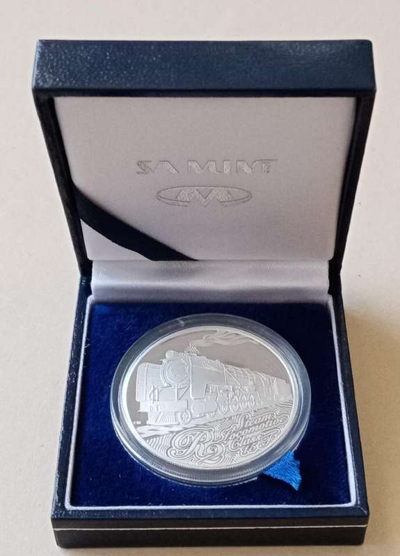 2015 (Class 15 F) Steam Locomotive 1oz proof silver R2 in box