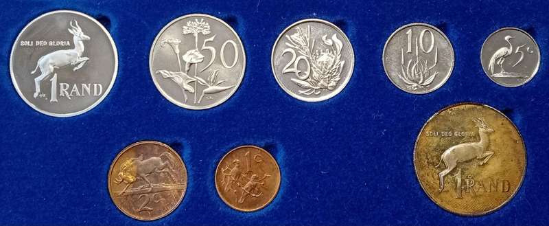 1984 Republic short proof set with double R1 (mintage: 11250)