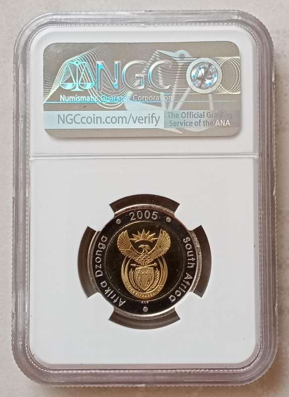 2005 Oom Paul Mintmark R5 NGC MS67 (mintage: 997) - Top Pop