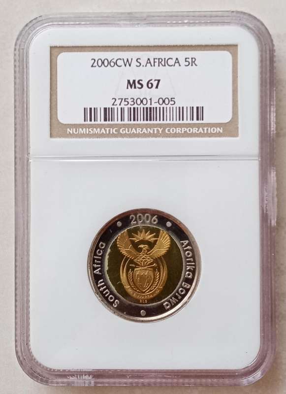 2006 Oom Paul Mintmark R5 NGC MS67 (mintage: 957)